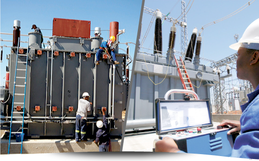 image of Transformer on fire